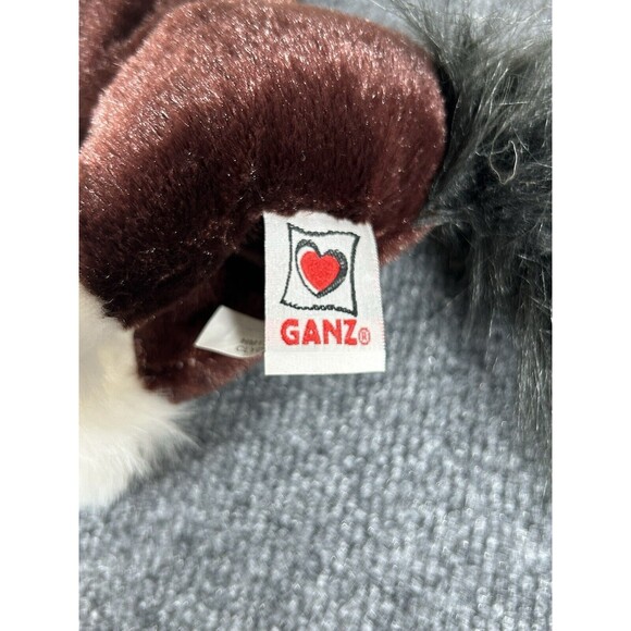 Ganz Webkinz Clydesdale Horse White Brown Black 8” Plush Stuffed Animal No Code - Picture 4 of 6